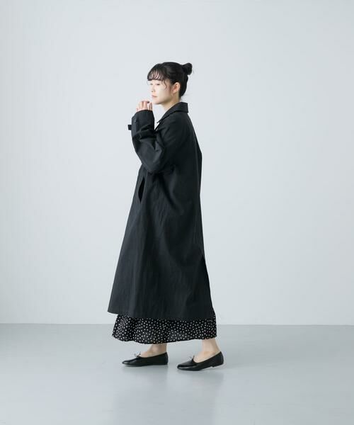 かぐれ / かぐれ ステンカラーコート | 『ユニセックス』コットンステンカラーコート | 詳細12
