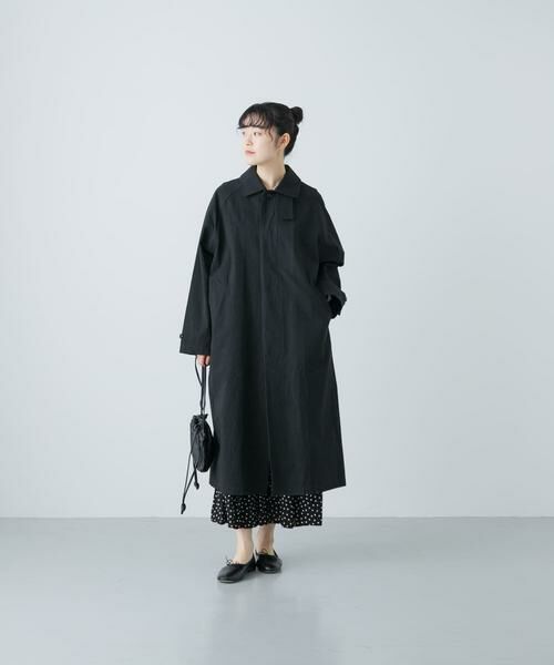 かぐれ / かぐれ ステンカラーコート | 『ユニセックス』コットンステンカラーコート | 詳細13