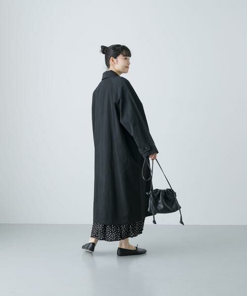 かぐれ / かぐれ ステンカラーコート | 『ユニセックス』コットンステンカラーコート | 詳細15