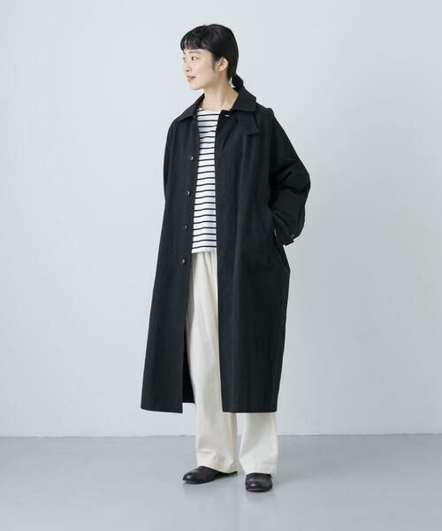 かぐれ / かぐれ ステンカラーコート | 『ユニセックス』コットンステンカラーコート | 詳細17