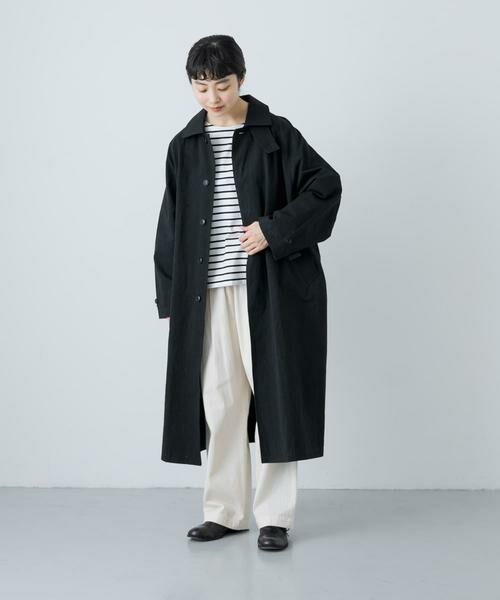 かぐれ / かぐれ ステンカラーコート | 『ユニセックス』コットンステンカラーコート | 詳細18