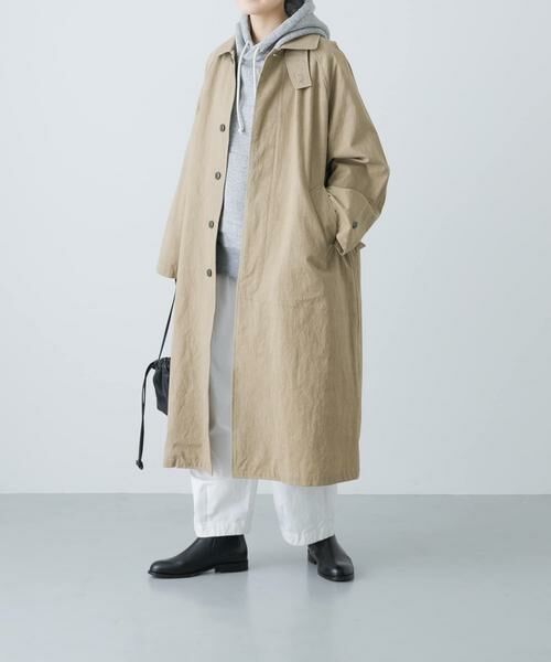 かぐれ / かぐれ ステンカラーコート | 『ユニセックス』コットンステンカラーコート | 詳細27