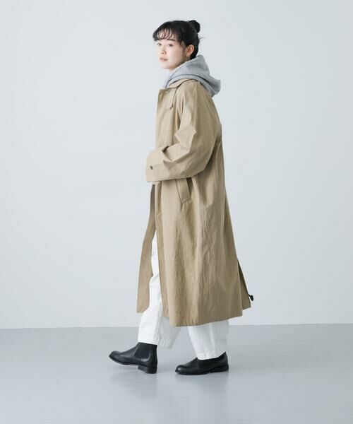 かぐれ / かぐれ ステンカラーコート | 『ユニセックス』コットンステンカラーコート | 詳細28