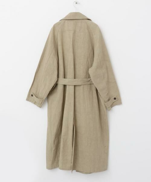 かぐれ / かぐれ トレンチコート | 『ユニセックス』コットンリネンオーバートレンチコート | 詳細20