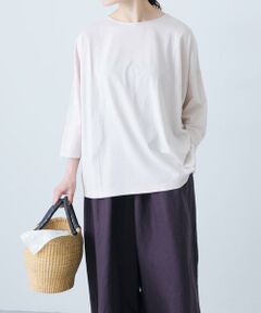 かぐれ / かぐれ Tシャツ | ボートネック7分袖ワイドカットソー