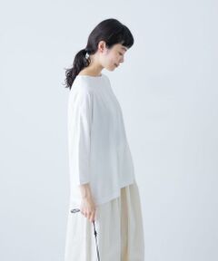かぐれ / かぐれ Tシャツ | ボートネック7分袖ワイドカットソー