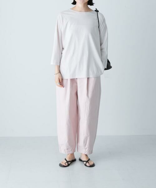 かぐれ / かぐれ Tシャツ | ボートネック7分袖ワイドカットソー | 詳細20