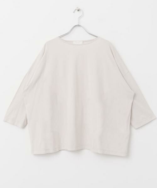 かぐれ / かぐれ Tシャツ | ボートネック7分袖ワイドカットソー | 詳細21