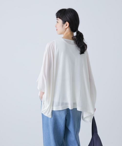 かぐれ / かぐれ Tシャツ | コットンシアーワイドカットソー | 詳細4