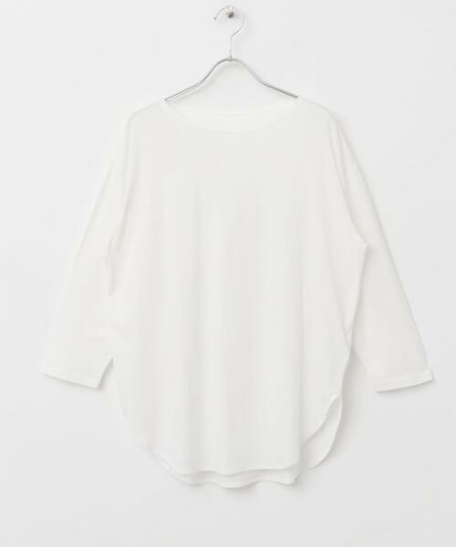 かぐれ / かぐれ Tシャツ | シフォン天竺7分袖カットソー | 詳細12