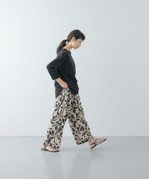 かぐれ / かぐれ Tシャツ | シフォン天竺7分袖カットソー | 詳細18