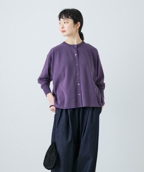 かぐれ / かぐれ カーディガン・ボレロ | ハイゲージコットンクルーネックカーディガン | 詳細2