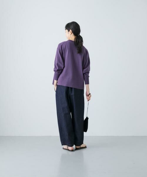 かぐれ / かぐれ カーディガン・ボレロ | ハイゲージコットンクルーネックカーディガン | 詳細7