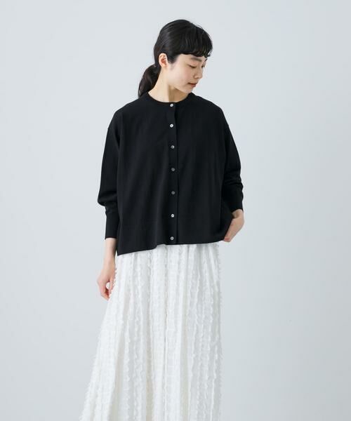 かぐれ / かぐれ カーディガン・ボレロ | ハイゲージコットンクルーネックカーディガン | 詳細11