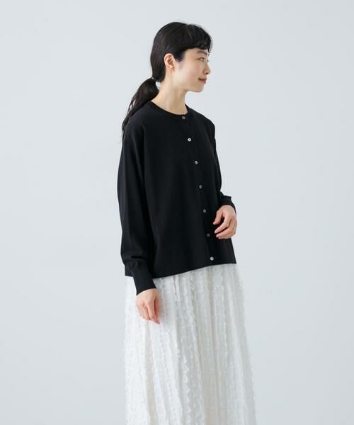 かぐれ / かぐれ カーディガン・ボレロ | ハイゲージコットンクルーネックカーディガン | 詳細12