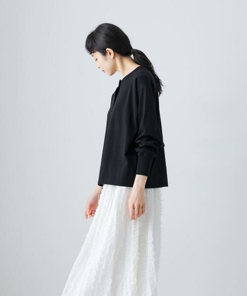 かぐれ / かぐれ カーディガン・ボレロ | ハイゲージコットンクルーネックカーディガン | 詳細13