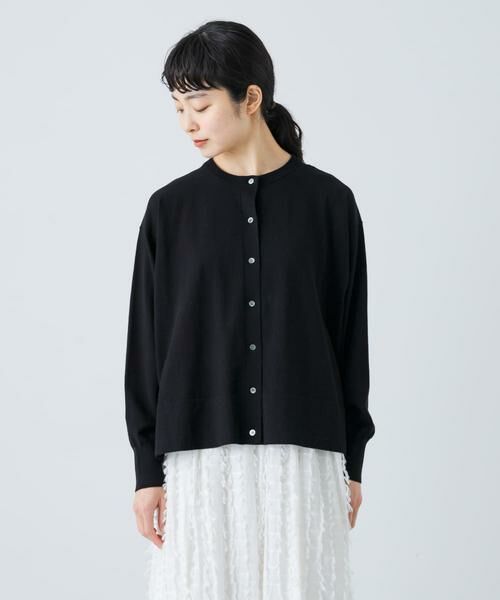 かぐれ / かぐれ カーディガン・ボレロ | ハイゲージコットンクルーネックカーディガン | 詳細18