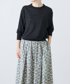 かぐれ / かぐれ ニット・セーター | コットンエアリー7分袖プルオーバー