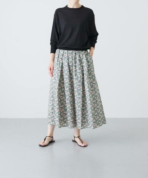 かぐれ / かぐれ ニット・セーター | コットンエアリー7分袖プルオーバー | 詳細3