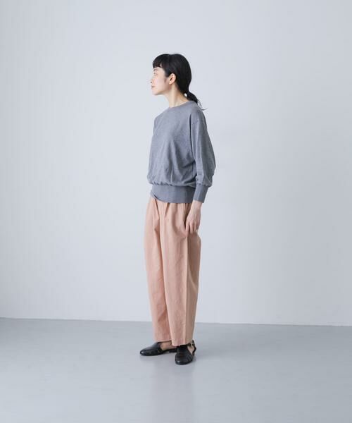 かぐれ / かぐれ ニット・セーター | コットンエアリー7分袖プルオーバー | 詳細15