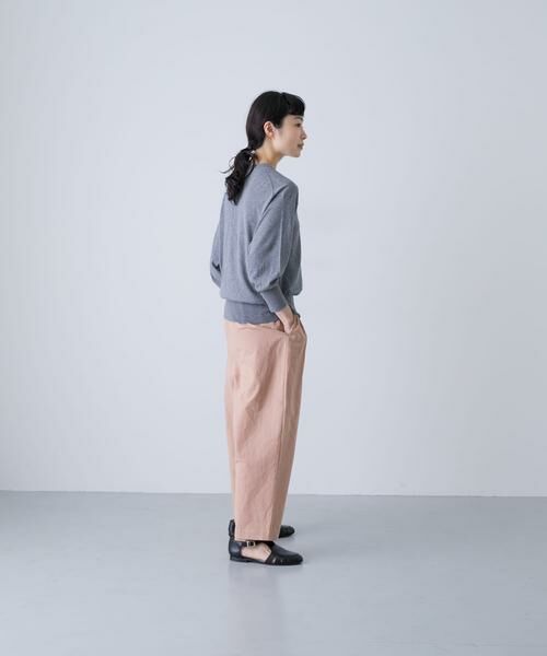 かぐれ / かぐれ ニット・セーター | コットンエアリー7分袖プルオーバー | 詳細17