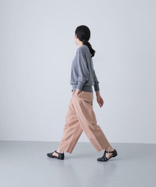 かぐれ / かぐれ ニット・セーター | コットンエアリー7分袖プルオーバー | 詳細18