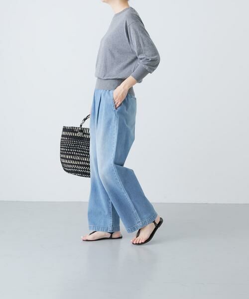 かぐれ / かぐれ ニット・セーター | コットンエアリー7分袖プルオーバー | 詳細20