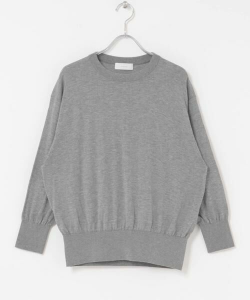 かぐれ / かぐれ ニット・セーター | コットンエアリー7分袖プルオーバー | 詳細21