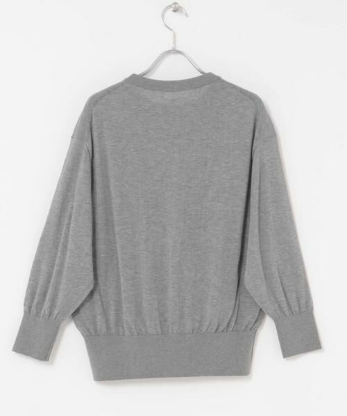 かぐれ / かぐれ ニット・セーター | コットンエアリー7分袖プルオーバー | 詳細22