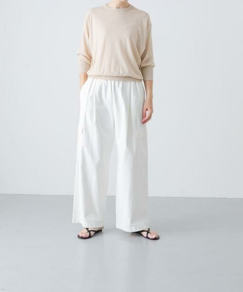 かぐれ / かぐれ ニット・セーター | コットンエアリー7分袖プルオーバー | 詳細30