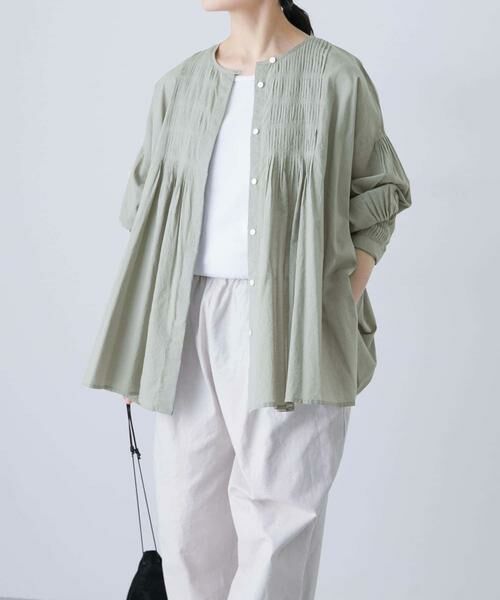 かぐれ / かぐれ シャツ・ブラウス | コットンピンタックブラウス | 詳細2