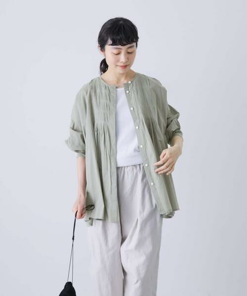 かぐれ / かぐれ シャツ・ブラウス | コットンピンタックブラウス | 詳細3