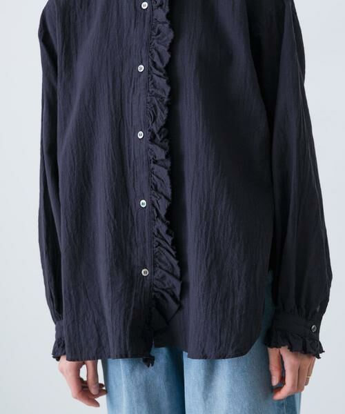 かぐれ / かぐれ シャツ・ブラウス | コットンリネンフリルカラーシャツ | 詳細12