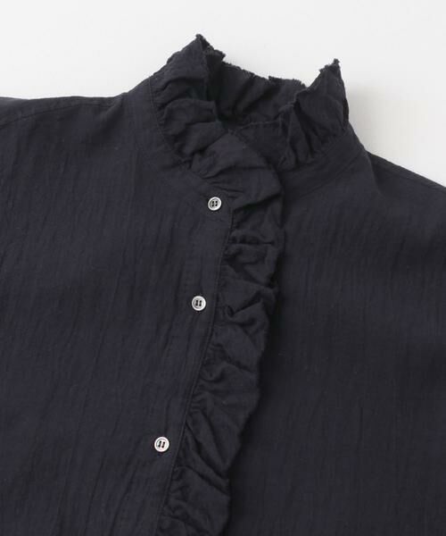 かぐれ / かぐれ シャツ・ブラウス | コットンリネンフリルカラーシャツ | 詳細15