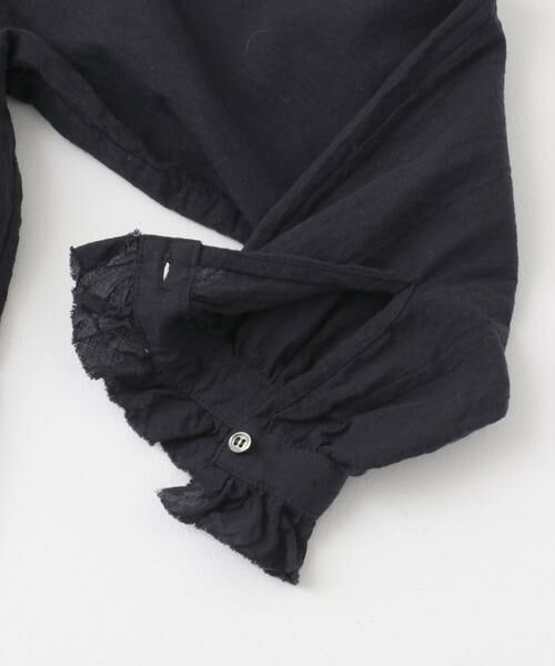 かぐれ / かぐれ シャツ・ブラウス | コットンリネンフリルカラーシャツ | 詳細17