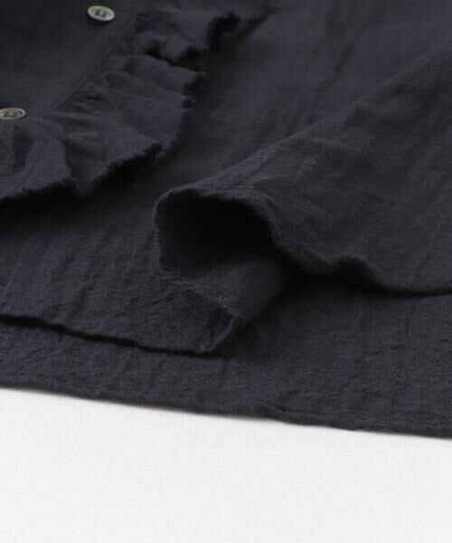 かぐれ / かぐれ シャツ・ブラウス | コットンリネンフリルカラーシャツ | 詳細18