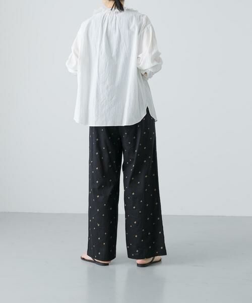 かぐれ / かぐれ シャツ・ブラウス | コットンリネンフリルカラーシャツ | 詳細24