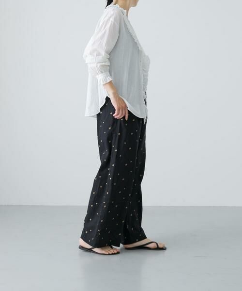 かぐれ / かぐれ シャツ・ブラウス | コットンリネンフリルカラーシャツ | 詳細25