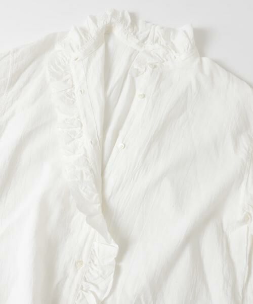 かぐれ / かぐれ シャツ・ブラウス | コットンリネンフリルカラーシャツ | 詳細27