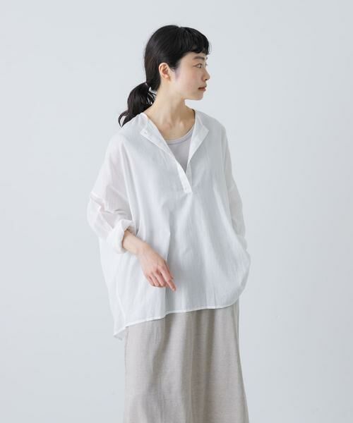 かぐれ / かぐれ シャツ・ブラウス | ボイルワイドプルオーバー | 詳細1