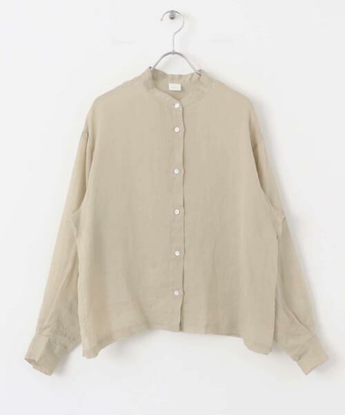 かぐれ / かぐれ シャツ・ブラウス | ラミースタンドカラーショートシャツ | 詳細20