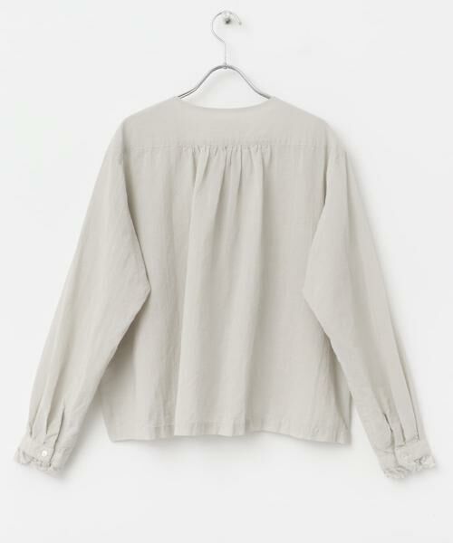 かぐれ / かぐれ シャツ・ブラウス | コットンリネンワッシャーフリルブラウス | 詳細27