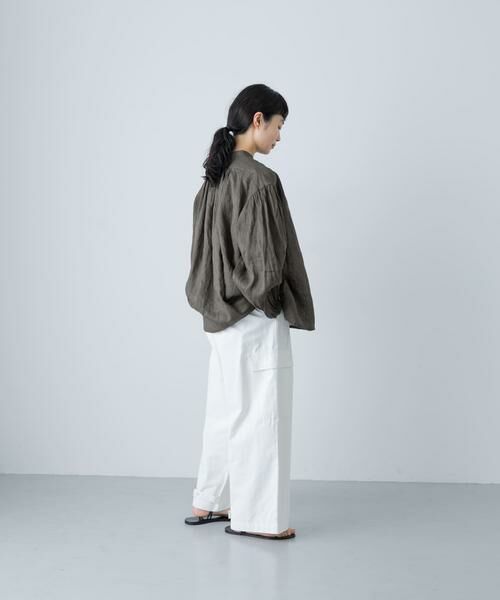 かぐれ / かぐれ シャツ・ブラウス | リネンスモックブラウス | 詳細11