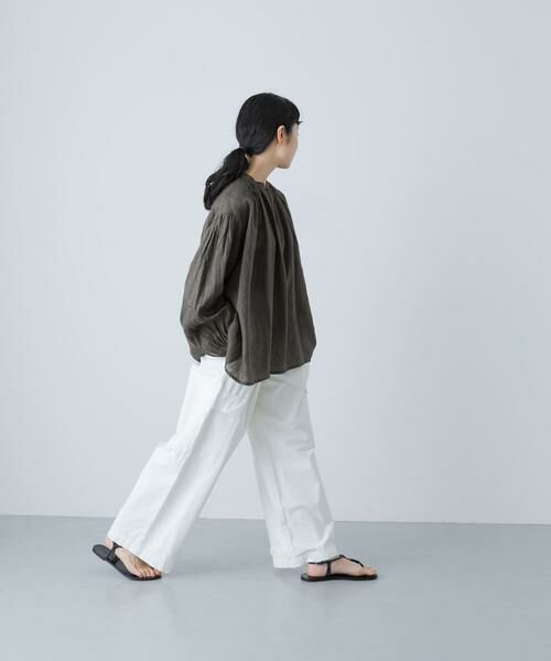 かぐれ / かぐれ シャツ・ブラウス | リネンスモックブラウス | 詳細12