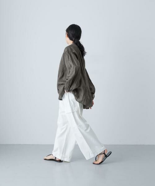 かぐれ / かぐれ シャツ・ブラウス | リネンスモックブラウス | 詳細13