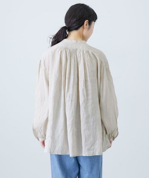 かぐれ / かぐれ シャツ・ブラウス | リネンスモックブラウス | 詳細26
