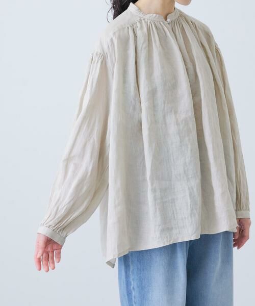 かぐれ / かぐれ シャツ・ブラウス | リネンスモックブラウス | 詳細28