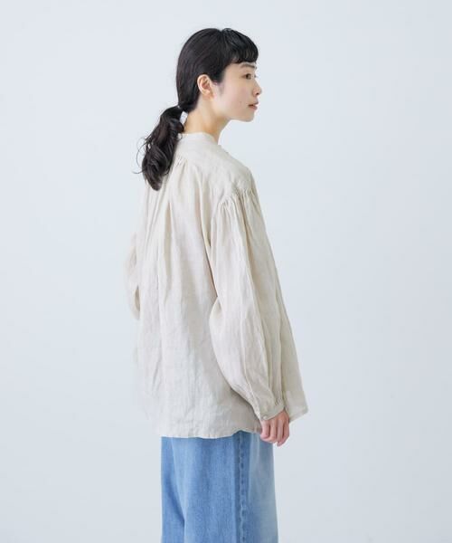 かぐれ / かぐれ シャツ・ブラウス | リネンスモックブラウス | 詳細18