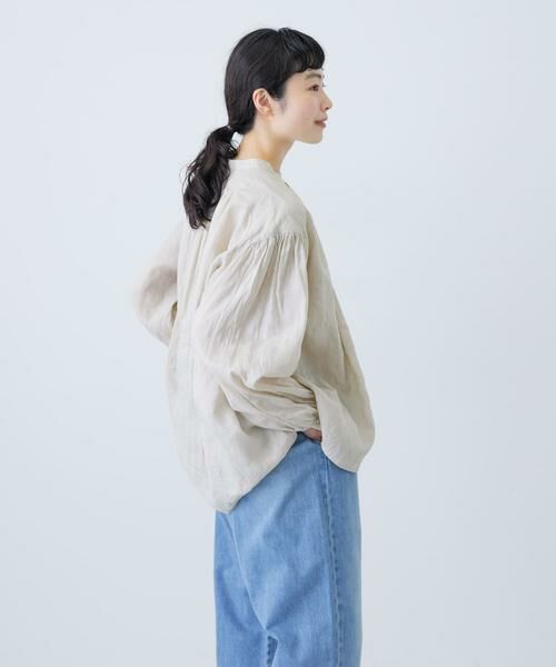 かぐれ / かぐれ シャツ・ブラウス | リネンスモックブラウス | 詳細19