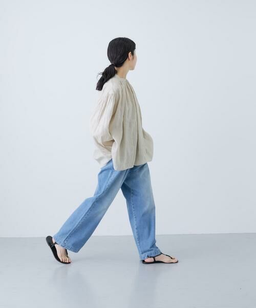 かぐれ / かぐれ シャツ・ブラウス | リネンスモックブラウス | 詳細22